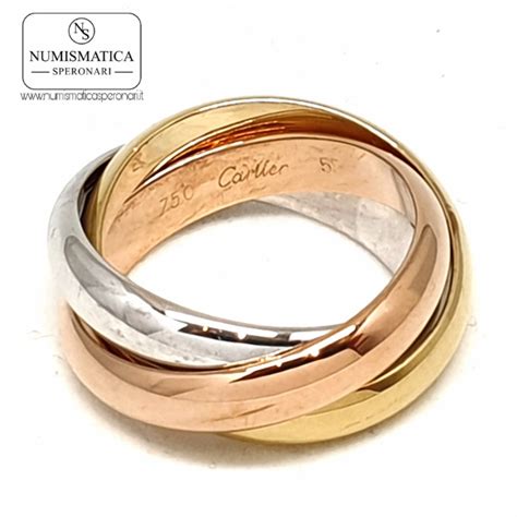 anello trinity cartier usato